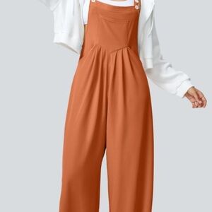 HALARA Apricot Orange Overalls / Jumpsuit